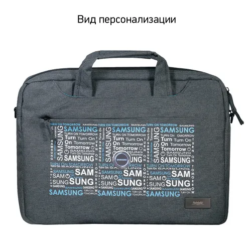 Сумка для ноутбука Migliores, серый/серый фото 6