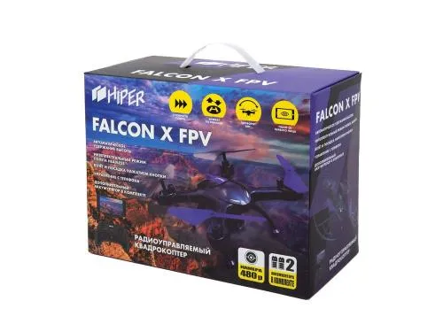Радиоуправляемый квадрокоптер FALCON X FPV фото 15