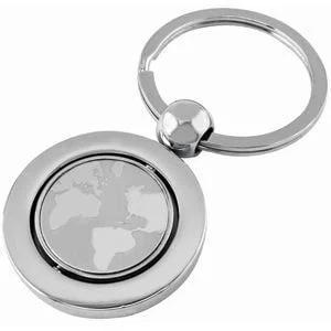 Брелок "Земной шар"; серебристый; 7х3 Брелок "Земной шар"; серебристый; 7х3